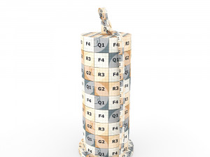kitchen paper holder Model 3D