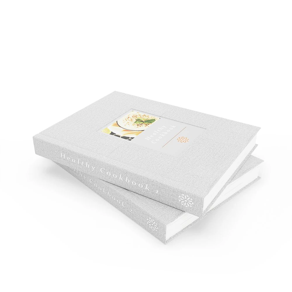 healthy cookbooks 3D Model .c4d .max .obj .3ds .fbx .stl .blend