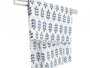 toalla de t&eacute; de algod&oacute;n Modelo 3D