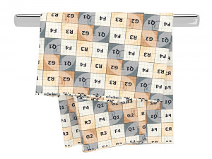 cotton tea towel 3D Model
