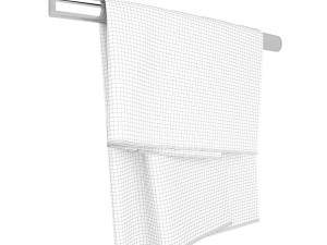 cotton tea towel 3D Model