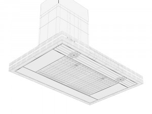 samsung nk chimney hood 3D Модель