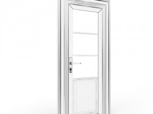 balcony door Modelo 3D