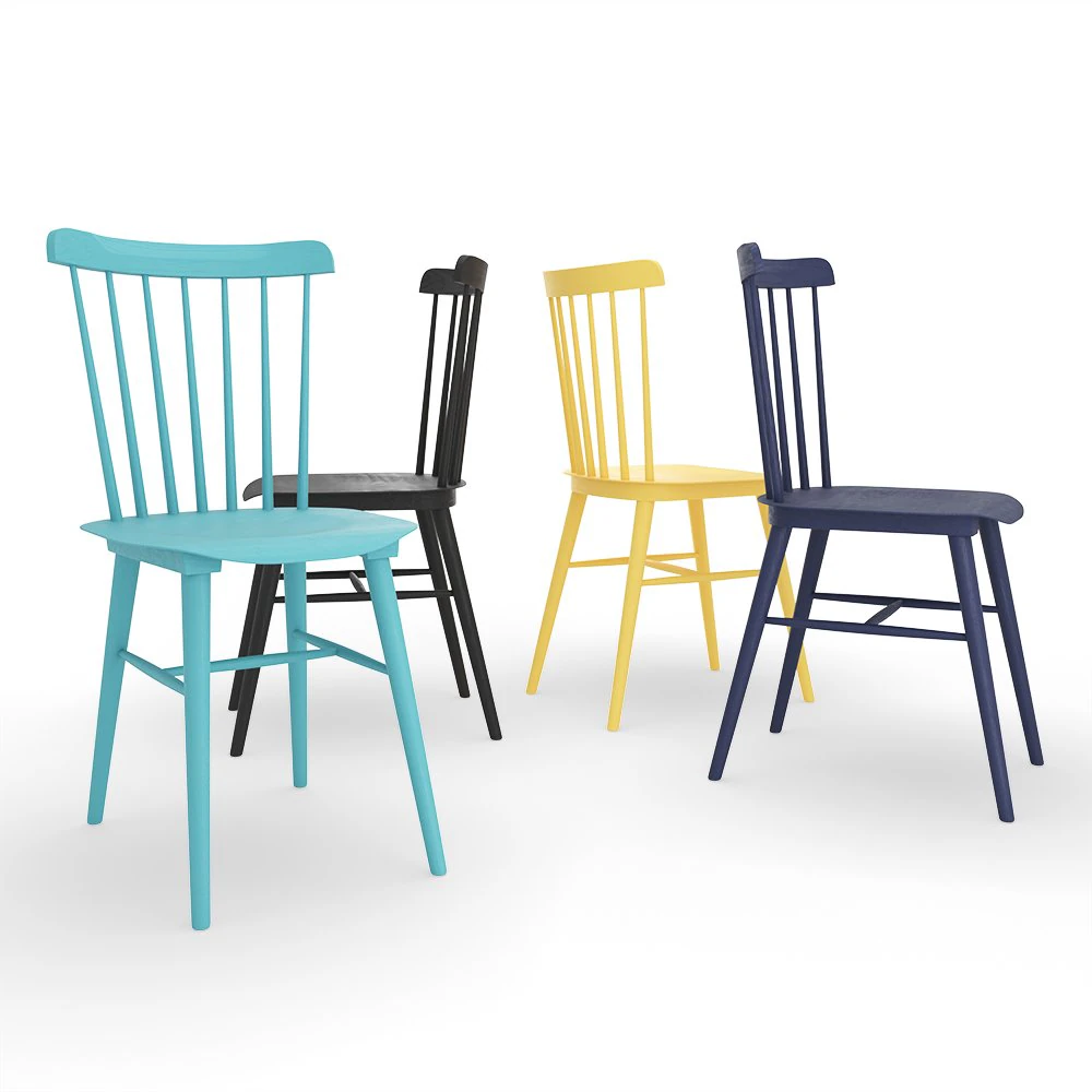 tucker dining chair 3D Model .c4d .max .obj .3ds .fbx .stl .blend 