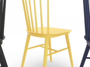 tucker dining chair Model 3D