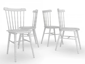 tucker dining chair 3D Model