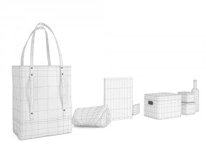 picnic bag 3D Model