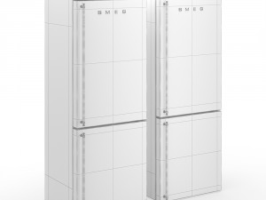smeg fridges fa8003 Modello 3D
