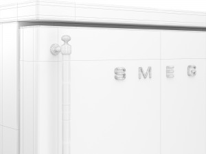 smeg fridges fa8003 Modello 3D