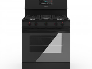 freestanding gas oven 3D Модель