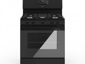 forno a gas da installazione indipendente Modello 3D