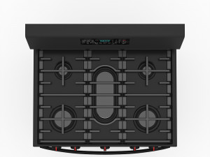 freestanding gas oven 3D Модель
