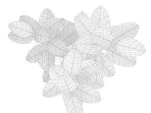 rubber plant in eiseyen basket 3D मॉडल