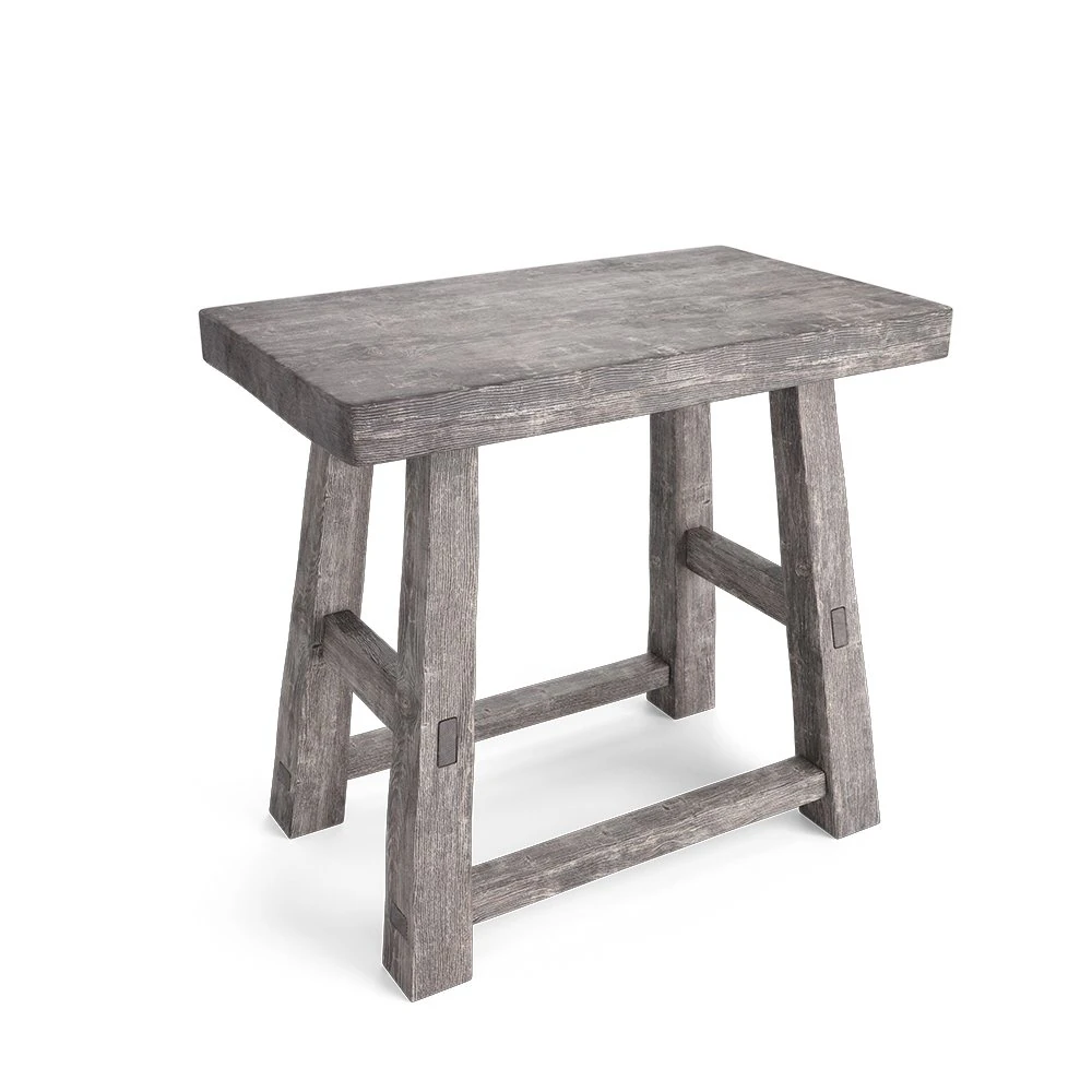 rustic stool 3D Model .c4d .max .obj .3ds .fbx .stl .blend 