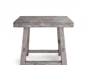 rustic stool 3D Модель