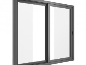 sliding window v1 3D Model
