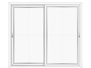 sliding window v1 3D Модель