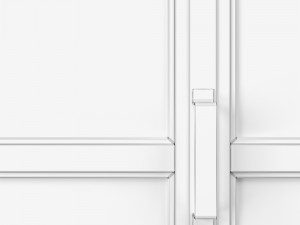 metal door-16 segments 3D Model