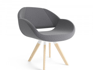 volpe armchair 3D Model