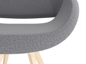 volpe armchair 3D 모델