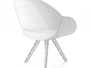 volpe armchair 3D Model