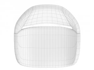 volpe armchair 3D Model
