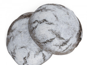 homemade bread 3D 모델