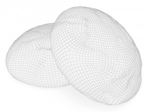 homemade bread 3D 모델