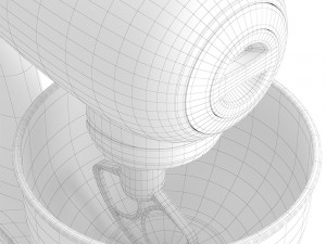 generic kitchen mixer 3D 모델