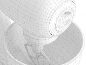 generic kitchen mixer 3D Model