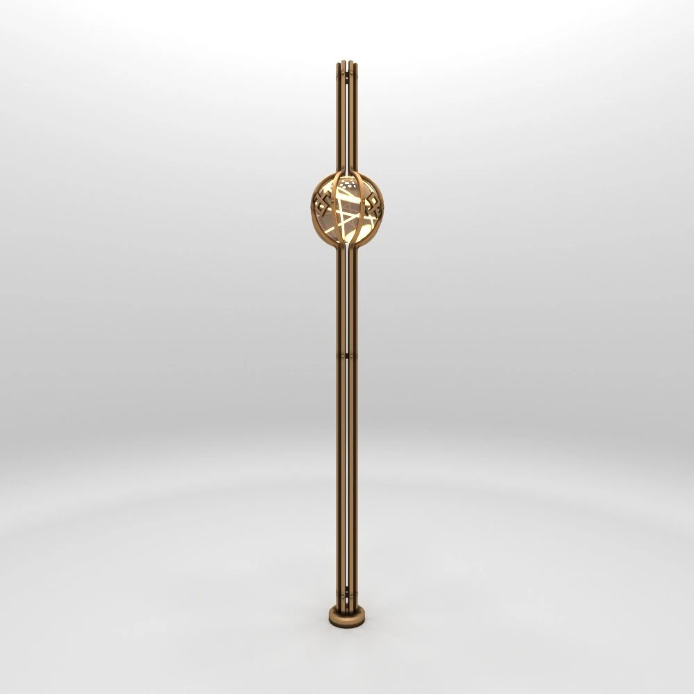 street light muynak 3D Model .c4d .max .obj .3ds .fbx .stl .blend