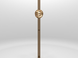 street light muynak 3D Model