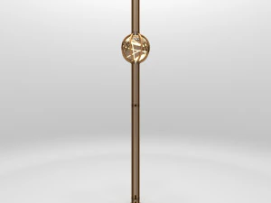 가로등 무이낙 3D 모델