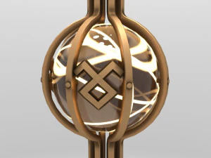 street light muynak 3D Model