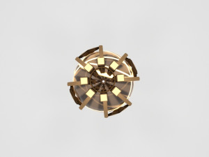 street light muynak 3D-Modell