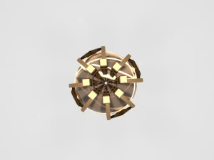 street light muynak 3D Model