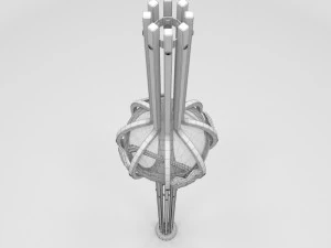 street light muynak 3D Model