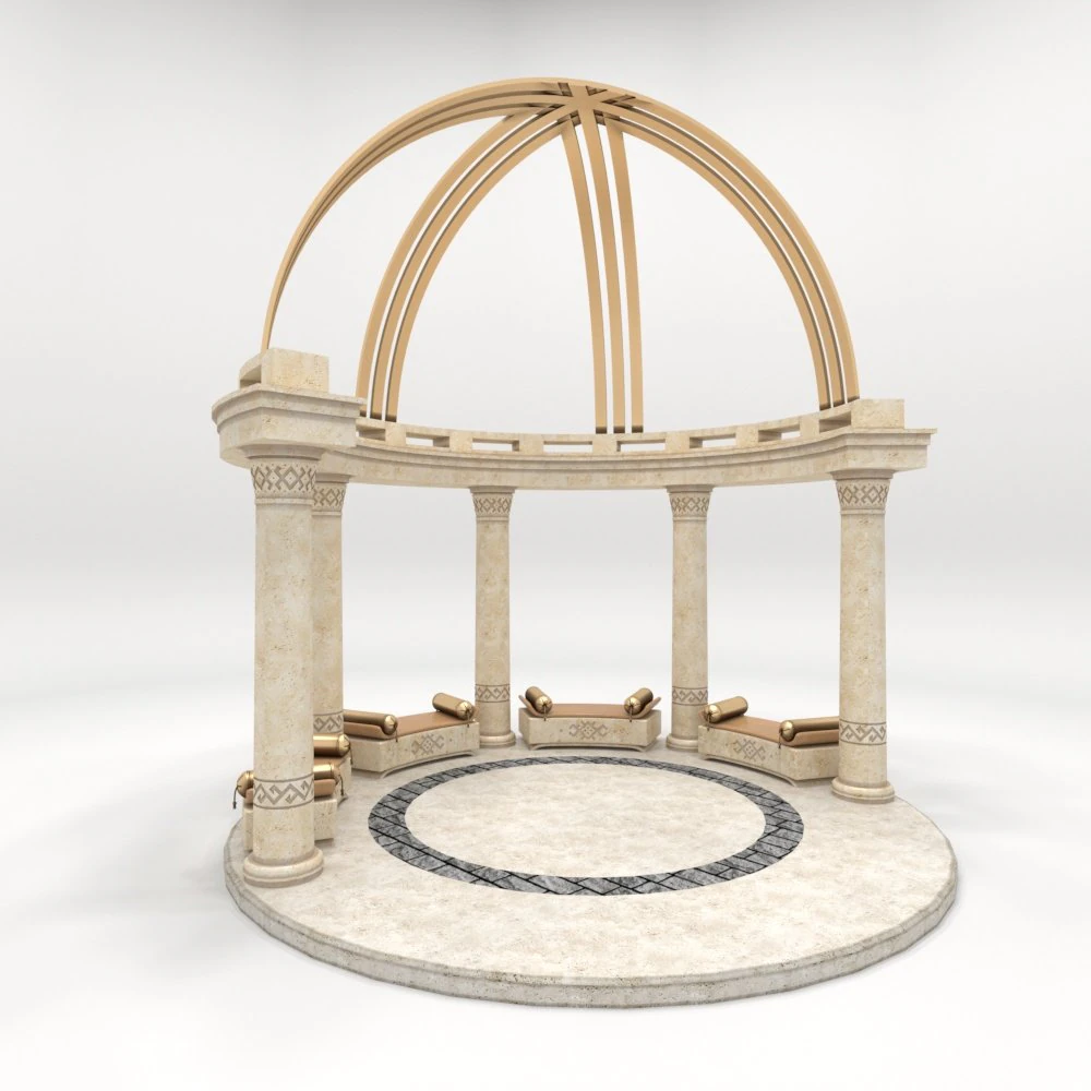 alcove altanka muynak 3D Model .c4d .max .obj .3ds .fbx .stl .blend 
