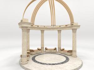 alcove altanka muynak 3D Model