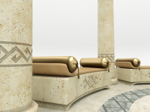 alcove altanka muynak 3D Модель