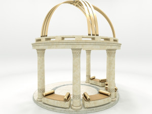 alcove altanka muynak 3D Модель
