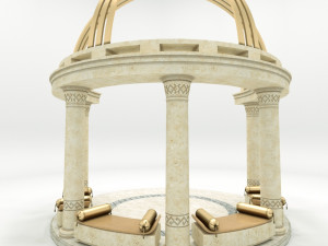 alcove altanka muynak 3D Модель