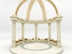 alcove altanka muynak 3D Модель
