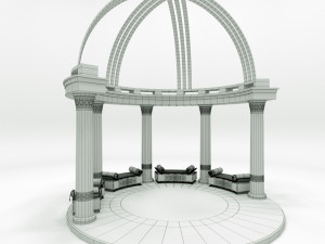 alcove altanka muynak 3D Модель