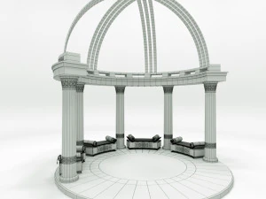 alcove altanka muynak 3D Model