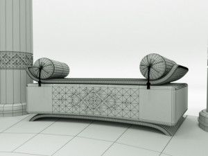 alcove altanka muynak 3D Модель