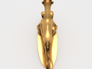 asian deer Modèle 3D