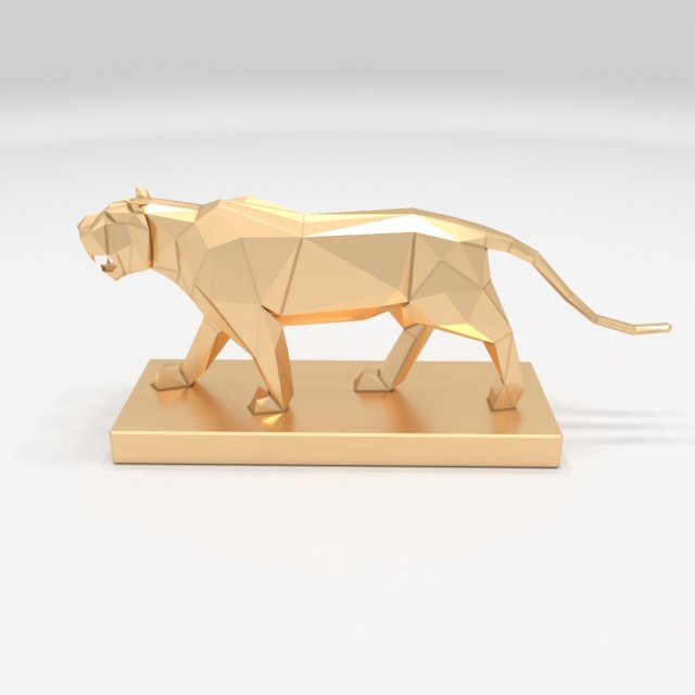 the tiger 777 3D Model .c4d .max .obj .3ds .fbx .stl .blend 