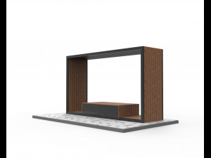 alcove for city 3D Model