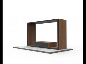 alcove for city 3D Model